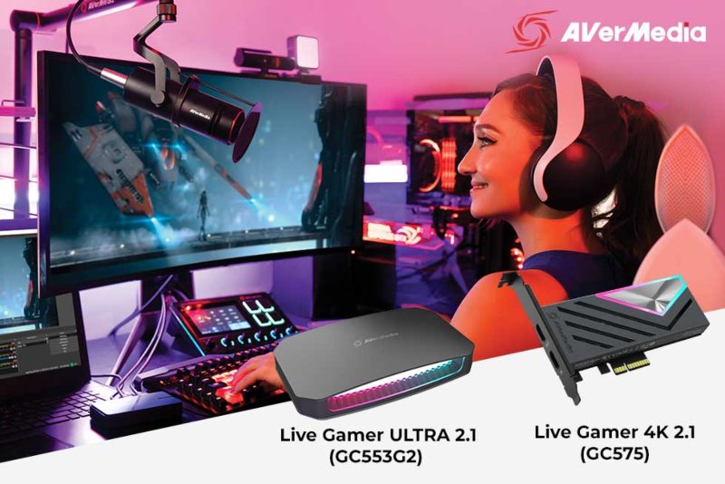 AVerMedia Unveils Inaugural HDMI 2.1 Game Capture Card at COMPUTEX