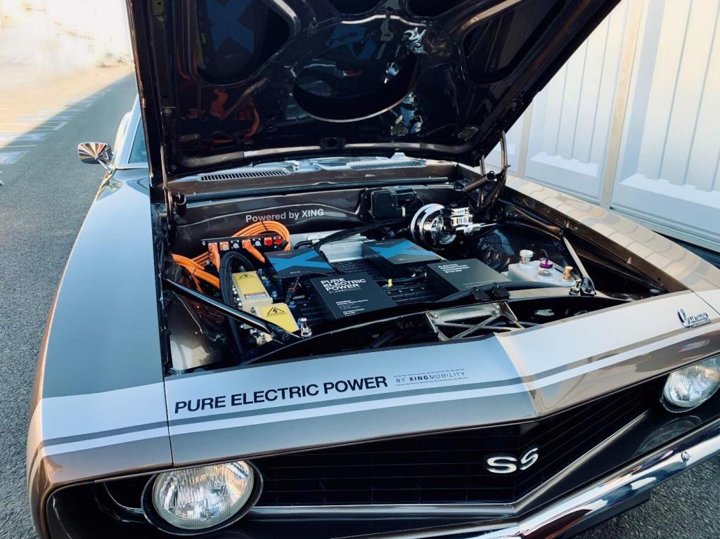 XING Mobility Debuts Electric Powertrain Conversion Kit for a 1969